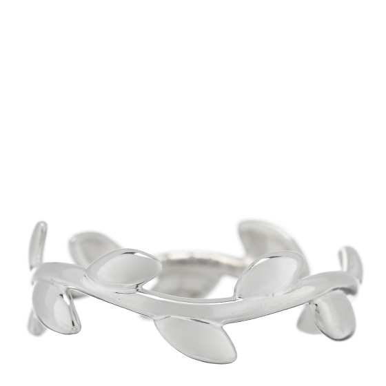 Sterling Silver Paloma Picasso Narrow Olive Leaf Band Ring 49 5