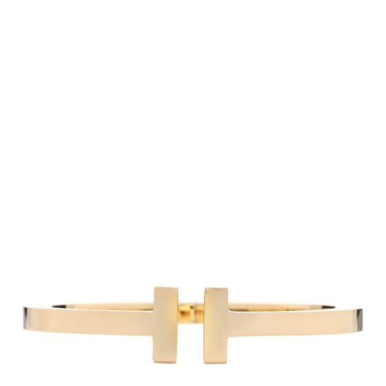 18K Yellow Gold T Square Bracelet