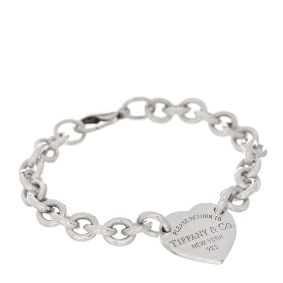 Sterling Silver Return to Tiffany Heart Tag Bracelet