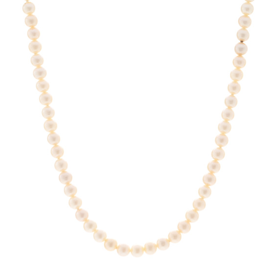 Sterling Silver Freshwater Pearl Ziegfeld Necklace