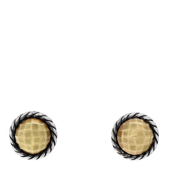 Sterling Silver 18K Yellow Gold Petite Chatelaine Earrings