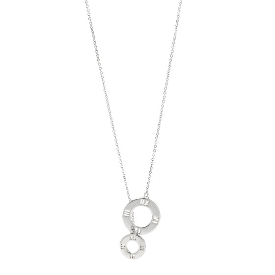 Sterling Silver Atlas Lariat Pendant Necklace