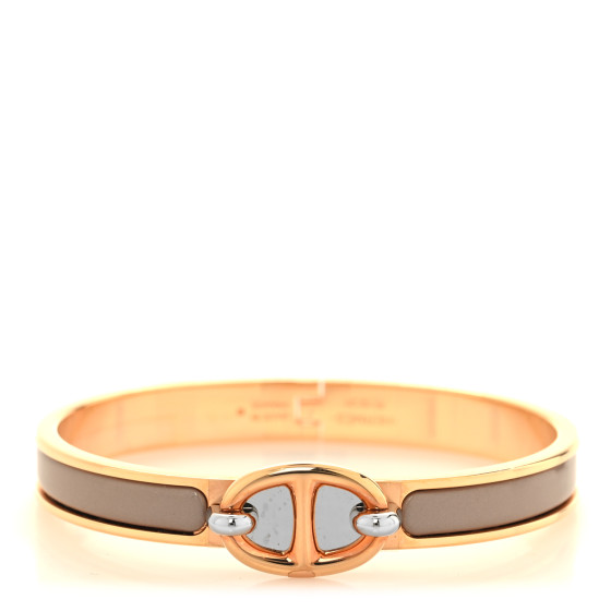 Enamel Mini Clic Chaine d'Ancre Bracelet PM Chataigne