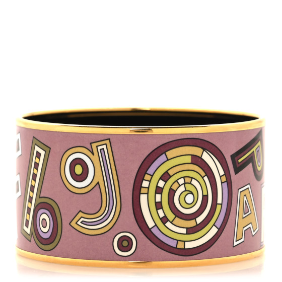 Enamel Printed Tohu Bohu Extra Wide Bracelet 65