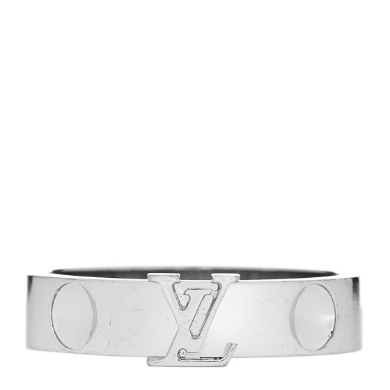 18K White Gold Empreinte LV Ring 61 9.75