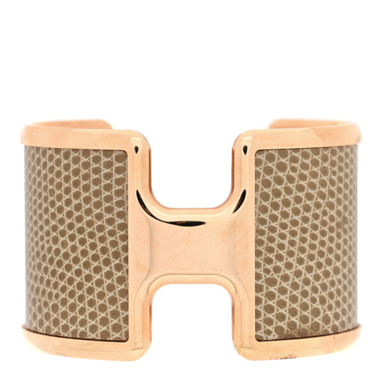 Lizard Olympe Cuff Bracelet Ficelle