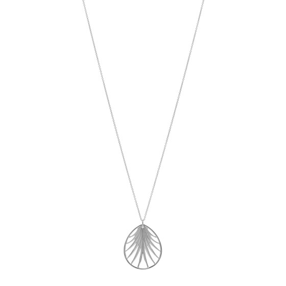 Sterling Silver Large Paloma Picasso Villa Palm Pendant Necklace