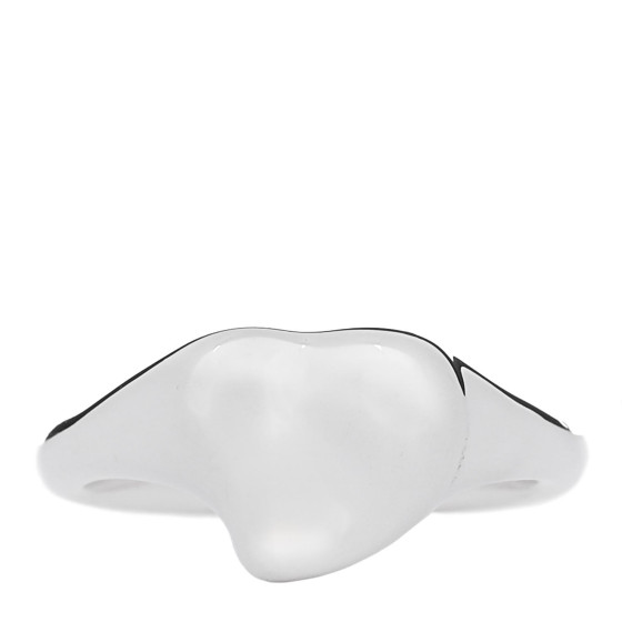 Sterling Silver Elsa Peretti Full Heart Ring 56 7.5