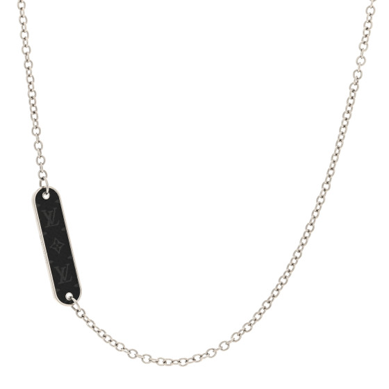 Monogram Eclipse Collie Chain Pin-lock Necklace