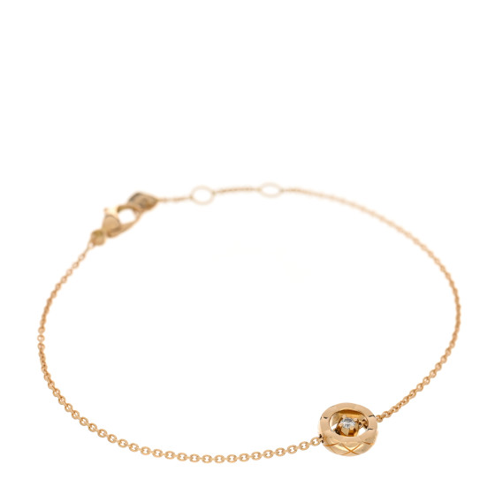 18K Yellow Gold Diamond Coco Bracelet
