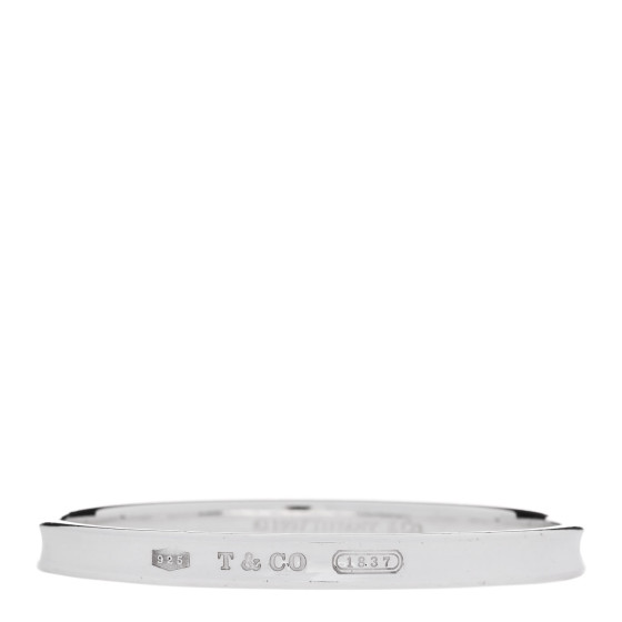 Sterling Silver Narrow 1837 Bangle Bracelet