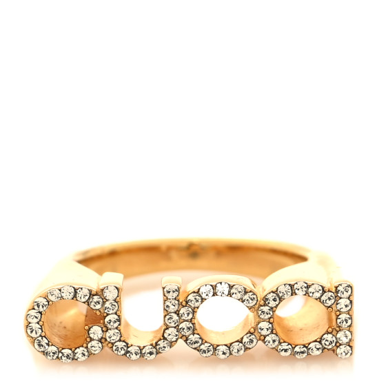 Crystal Logo 54 6.75 Gold