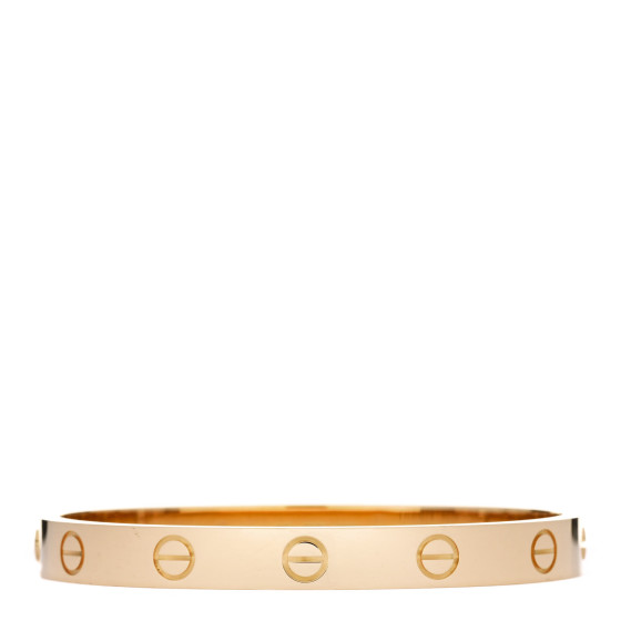 18K Yellow Gold LOVE Bracelet 15