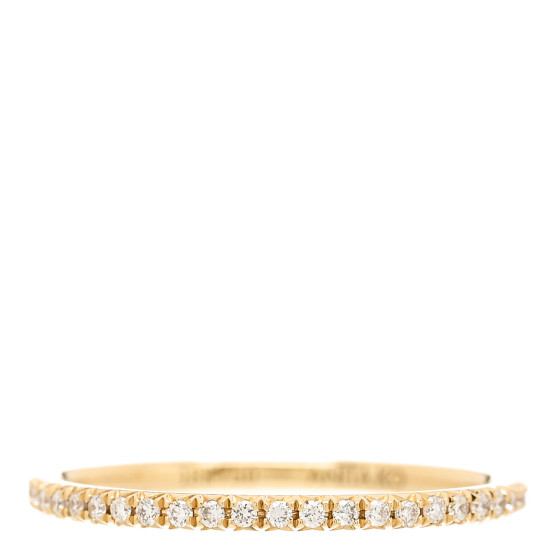18K Yellow Gold Diamond Eternity Ring 53 6.5