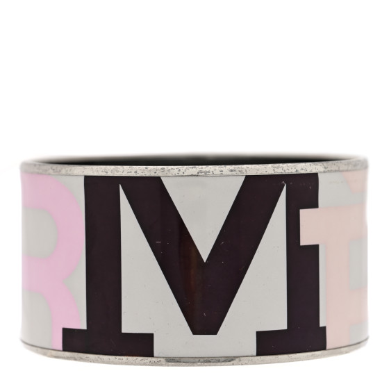 Enamel Printed Extra Wide Capitales Bracelet 70