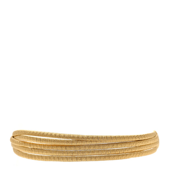 18K Yellow Gold Cairo 5 Strand Bracelet