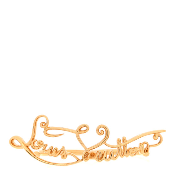 Metal My LV Affair Ring Gold