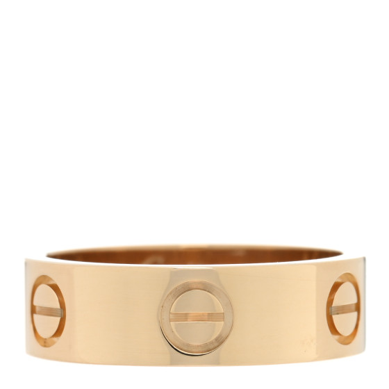 18K Yellow Gold 5.5mm LOVE Ring 52 6