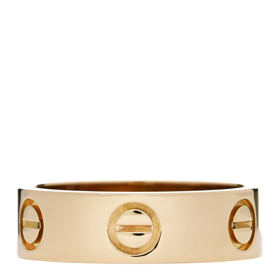 18K Yellow Gold 5.5mm LOVE Ring 52 6