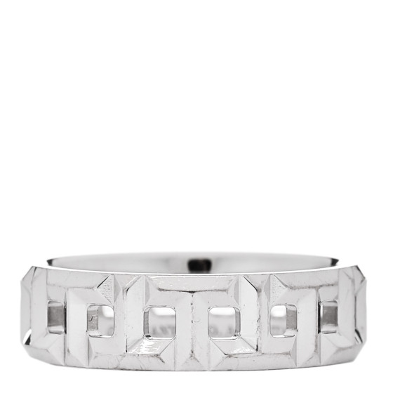 18K White Gold Wide T True Ring 51 5.75