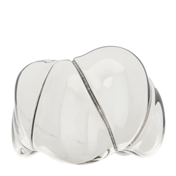 Sterling Silver Bamboo Dome Ring 54 7
