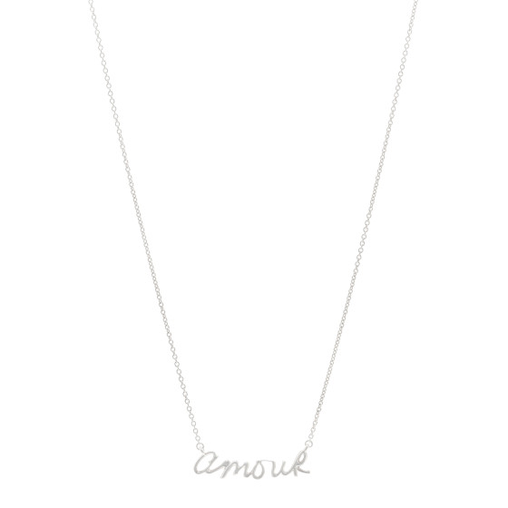 Sterling Silver Paloma Picasso Amour Pendant Necklace