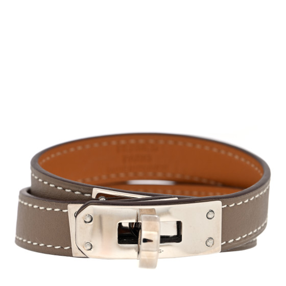 Swift Kelly Double Tour Bracelet T2 Etoupe