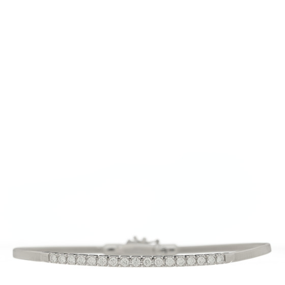 18K White Gold Diamond Masai Bracelet