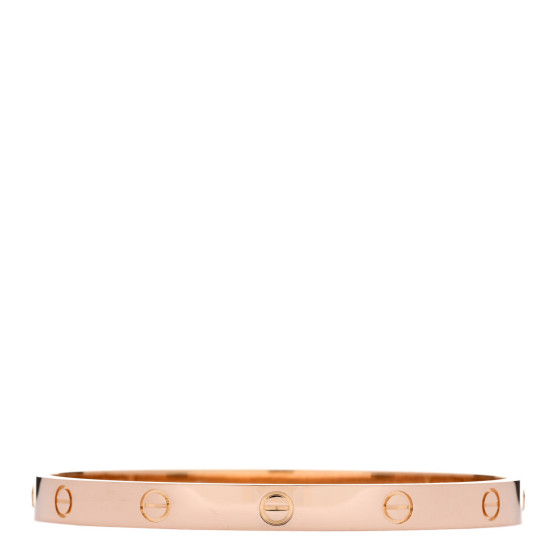 18K Pink Gold LOVE Bracelet 19