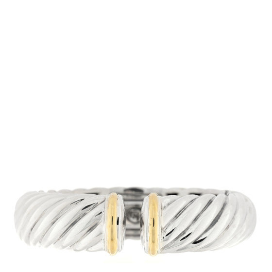 Sterling Silver 18K Yellow Gold 15mm Waverly Bracelet