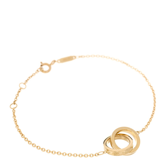 18K Yellow Gold 1837 Interlocking Circles Bracelet