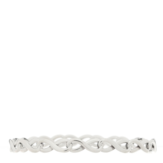 Sterling Silver Infinity Bangle Bracelet