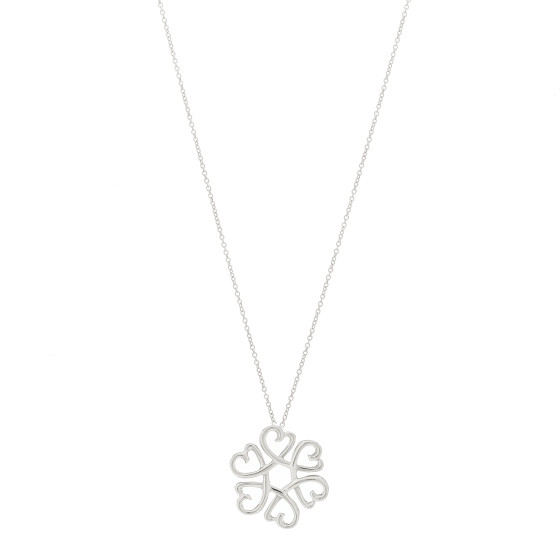 Sterling Silver Paloma Picasso Loving Hearts Pendant Necklace