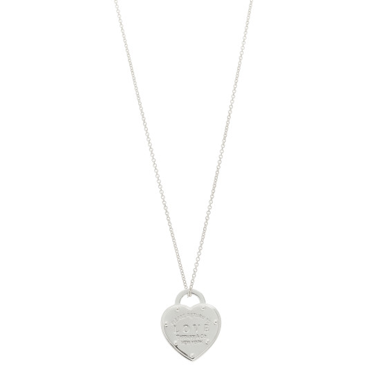 Sterling Silver Return To Tiffany Love Pendant Necklace
