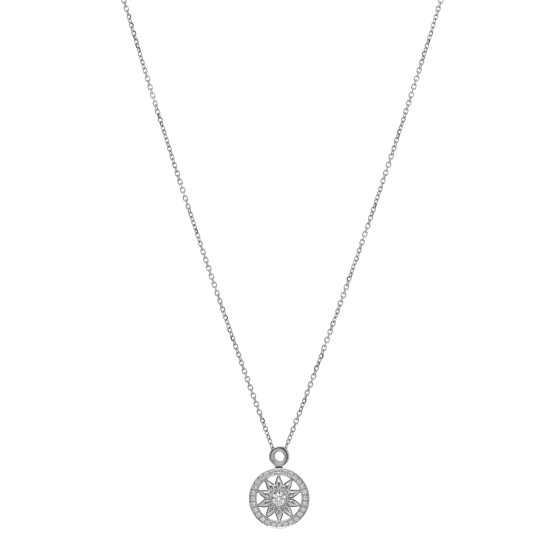 Platinum Diamond Winston Gates Pendant Necklace
