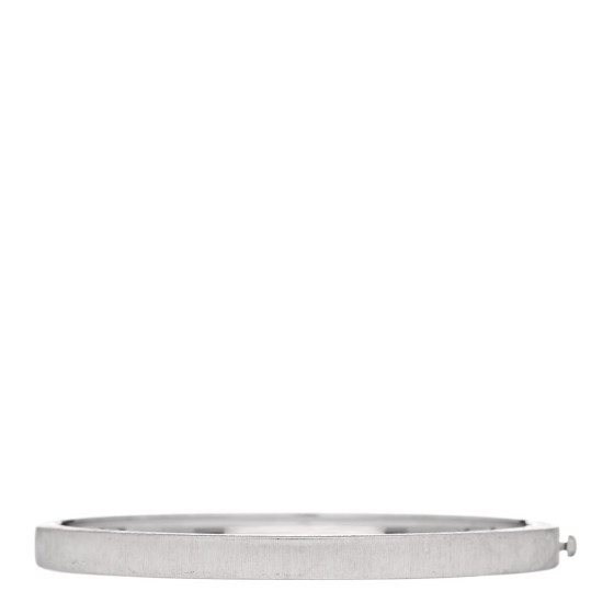 18K White Gold 5mm Macri Classica Bangle Bracelet
