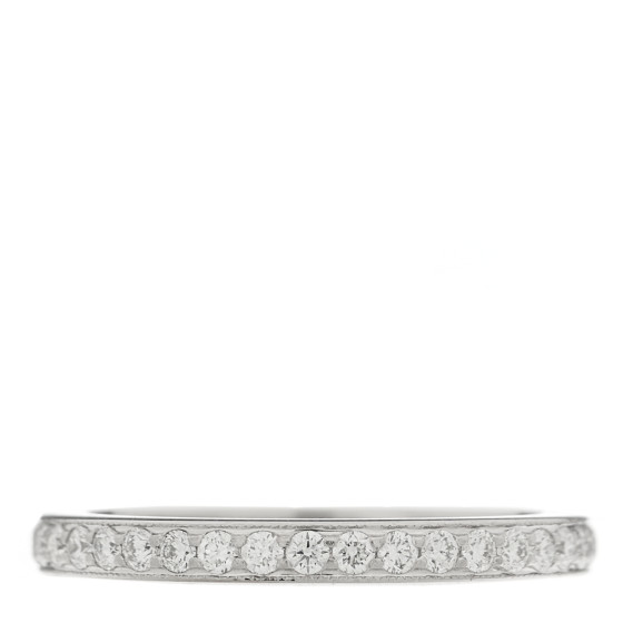 Platinum Diamond 2mm Full Circle Wedding Band Ring 50 5.25