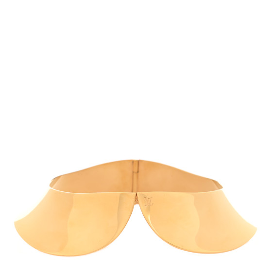 Lock Me Collar Necklace Gold
