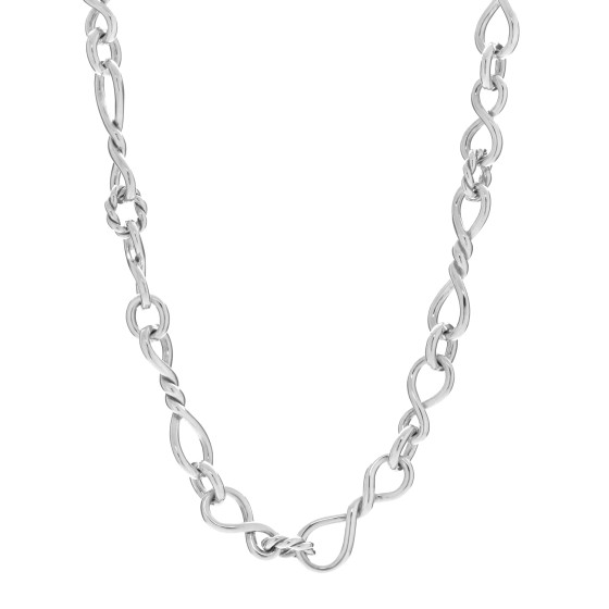 Sterling Silver Continuance Chain Necklace