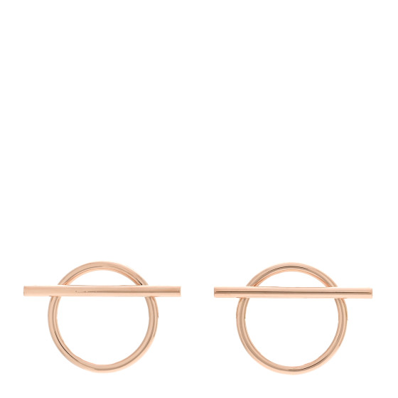 18K Rose Gold MM Echappee Earrings