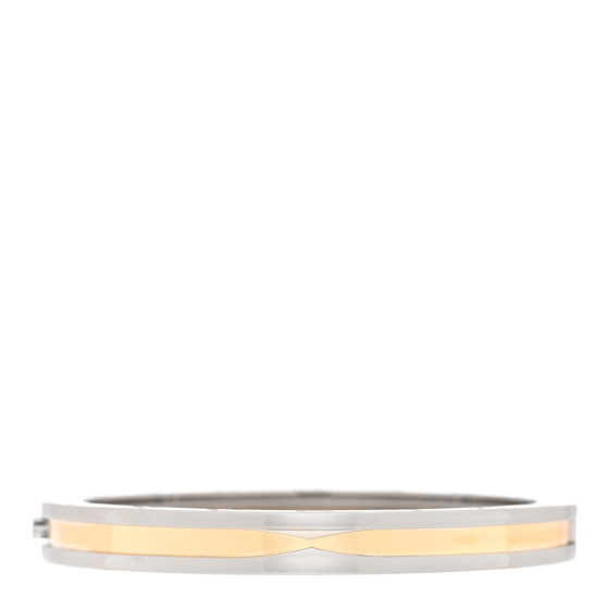 18K Yellow Gold Stainless Steel B.Zero1 Bangle Bracelet