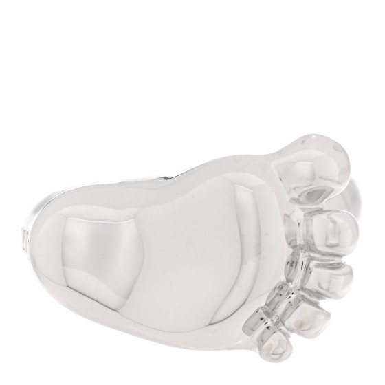 18K White Gold Baby Foot Ring 53 6.25