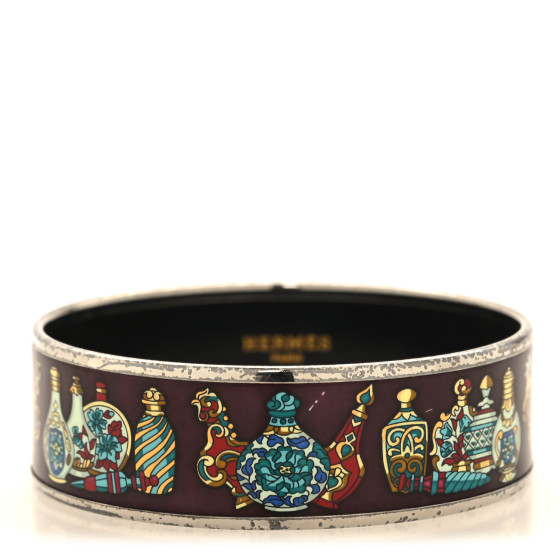 Enamel Printed Wide Qu' Importe Le Falcon Bracelet 65
