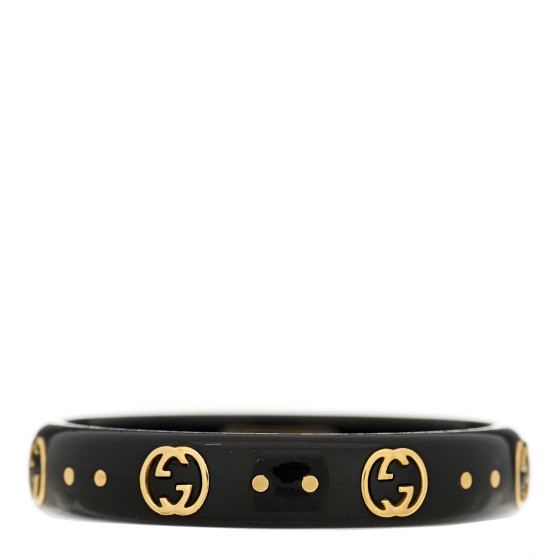 18K Yellow Gold Synthetic Corundum Icon Ring 57 8 Black