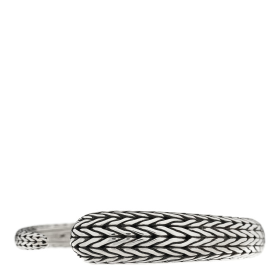 Sterling Silver Classic Chain Kick Cuff Bracelet