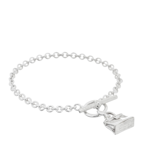 Sterling Silver Kelly Amulettes Bracelet LG