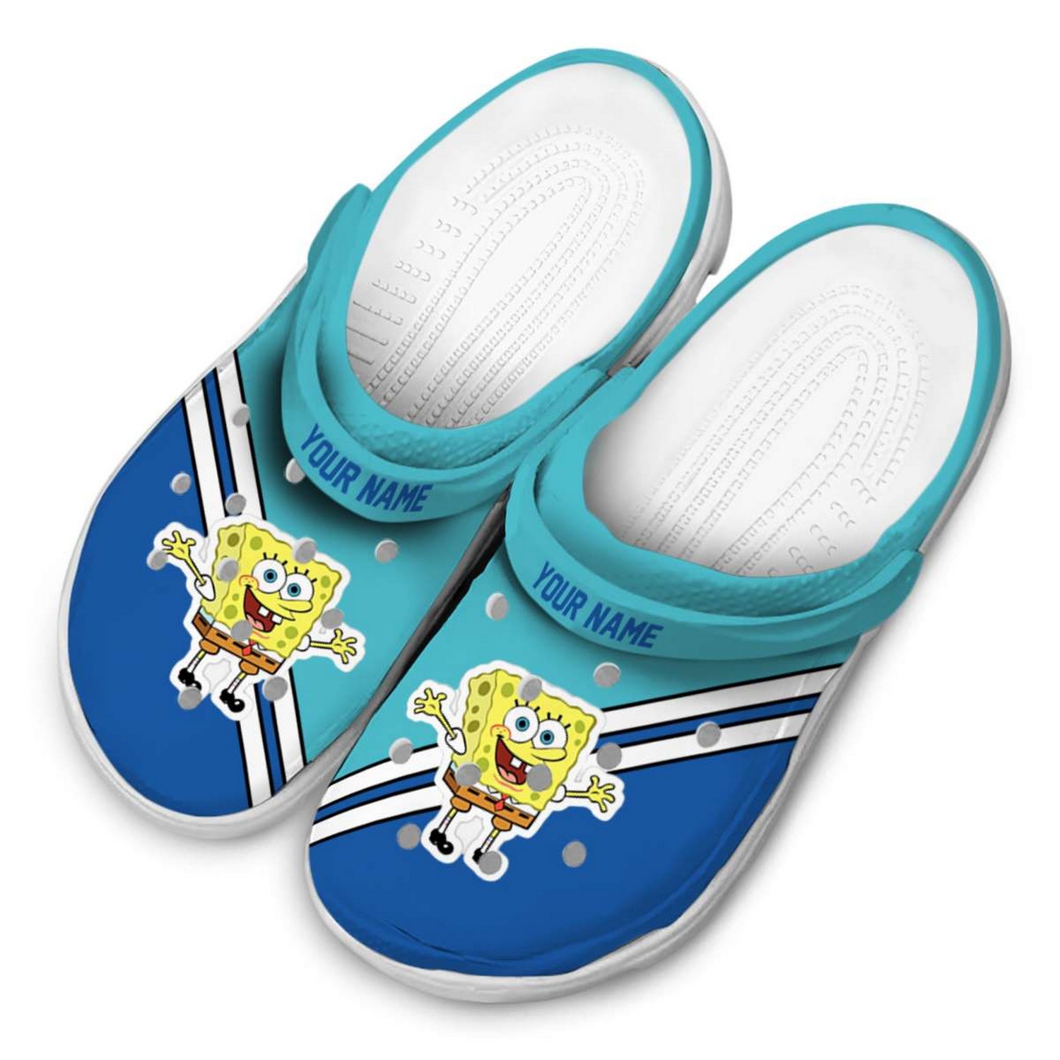 Soft Stitch Cartoon Crocs With Anti Slip Grip Sole