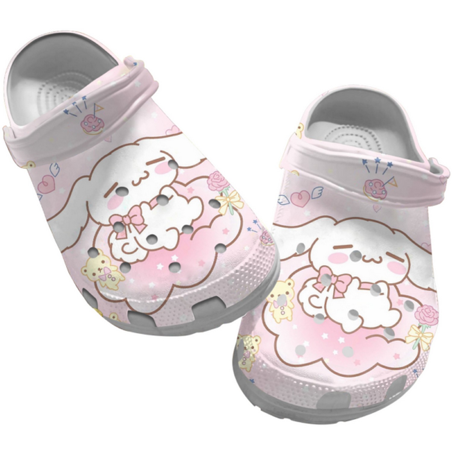 Spongebob Crocs With Vibrant Cartoon Print For Fans