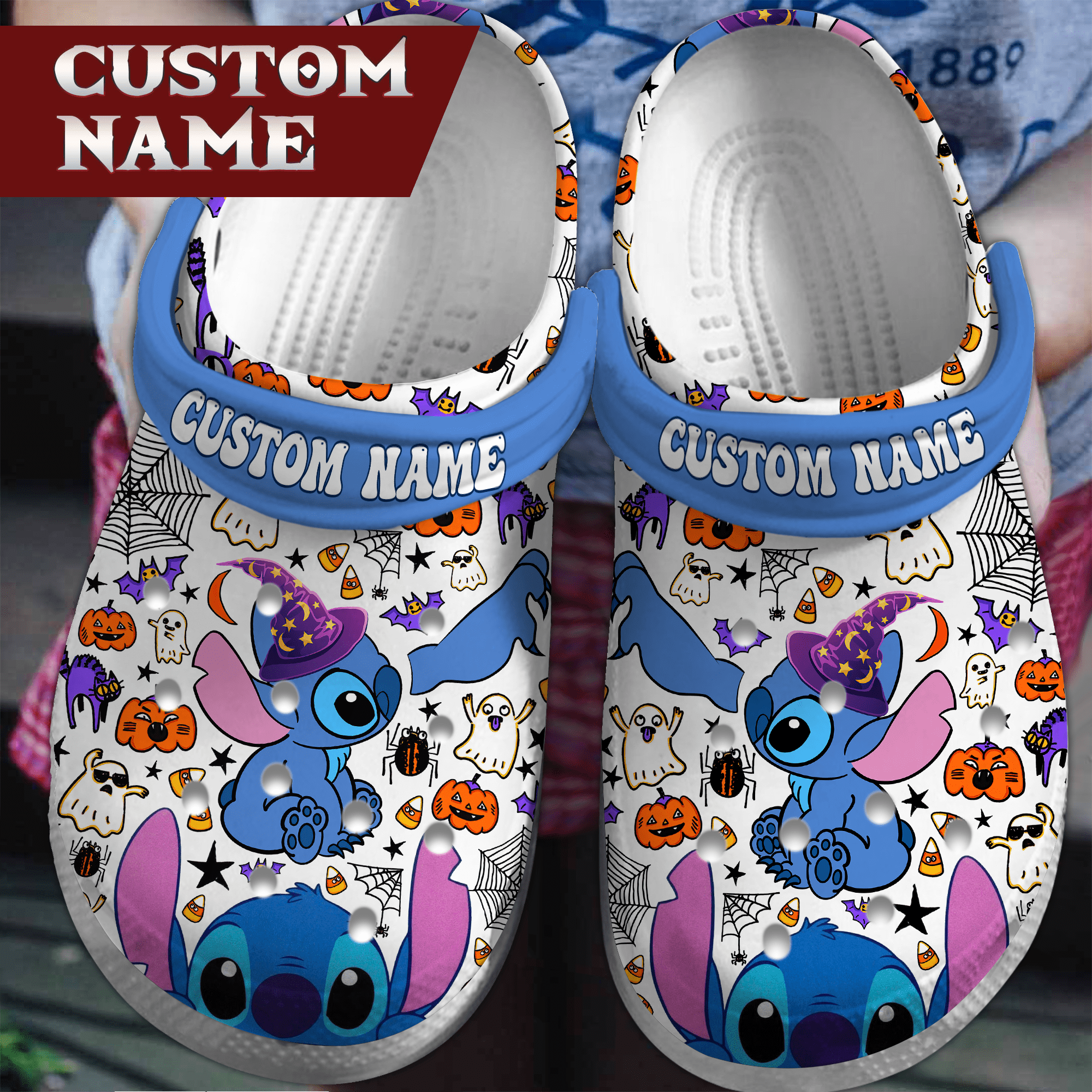 Stitch Cartoon 3D Print Crocs Style Clogs For Kids Fun And Comfortable Fit