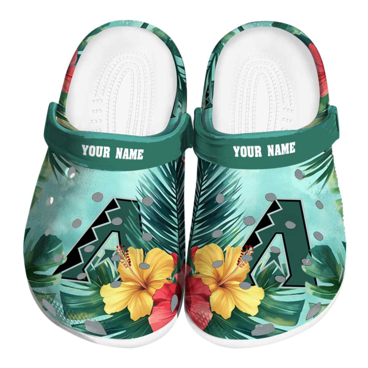 3D Print Arizona Diamondbacks Crocs With Breathable Ventilation